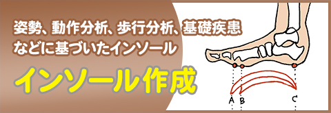 インソール作成